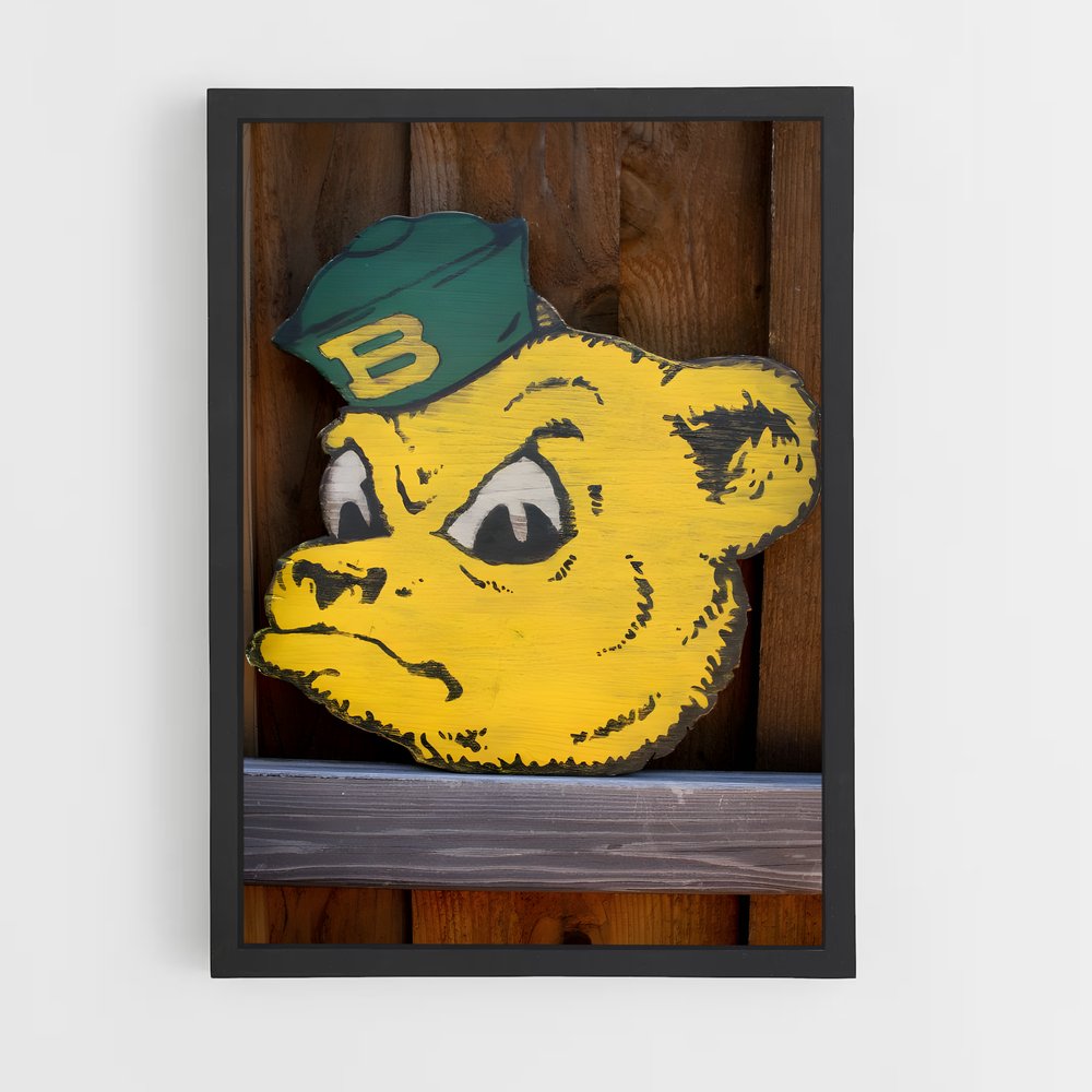 Poster Bear Necessities – affiche Basketball (vue 2)